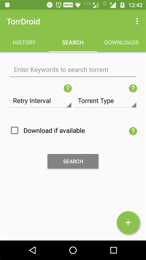 torrdroid web  TorrDroid is a BitTorrent client cum search engine that features a hassle free way of searching and downloading torrents